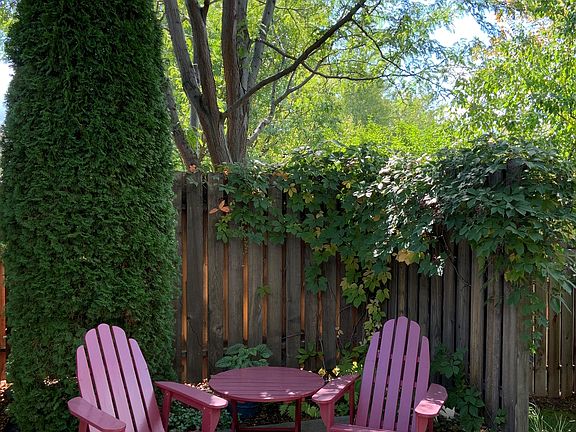 Private patio