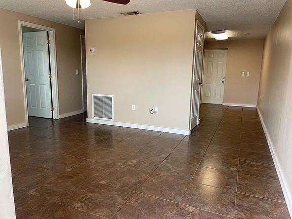 Living room view from front door