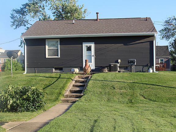 Rear of the house.