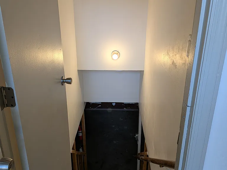 Stairs to basement (from kitchen)