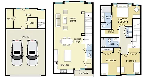 Floor plan 3bd