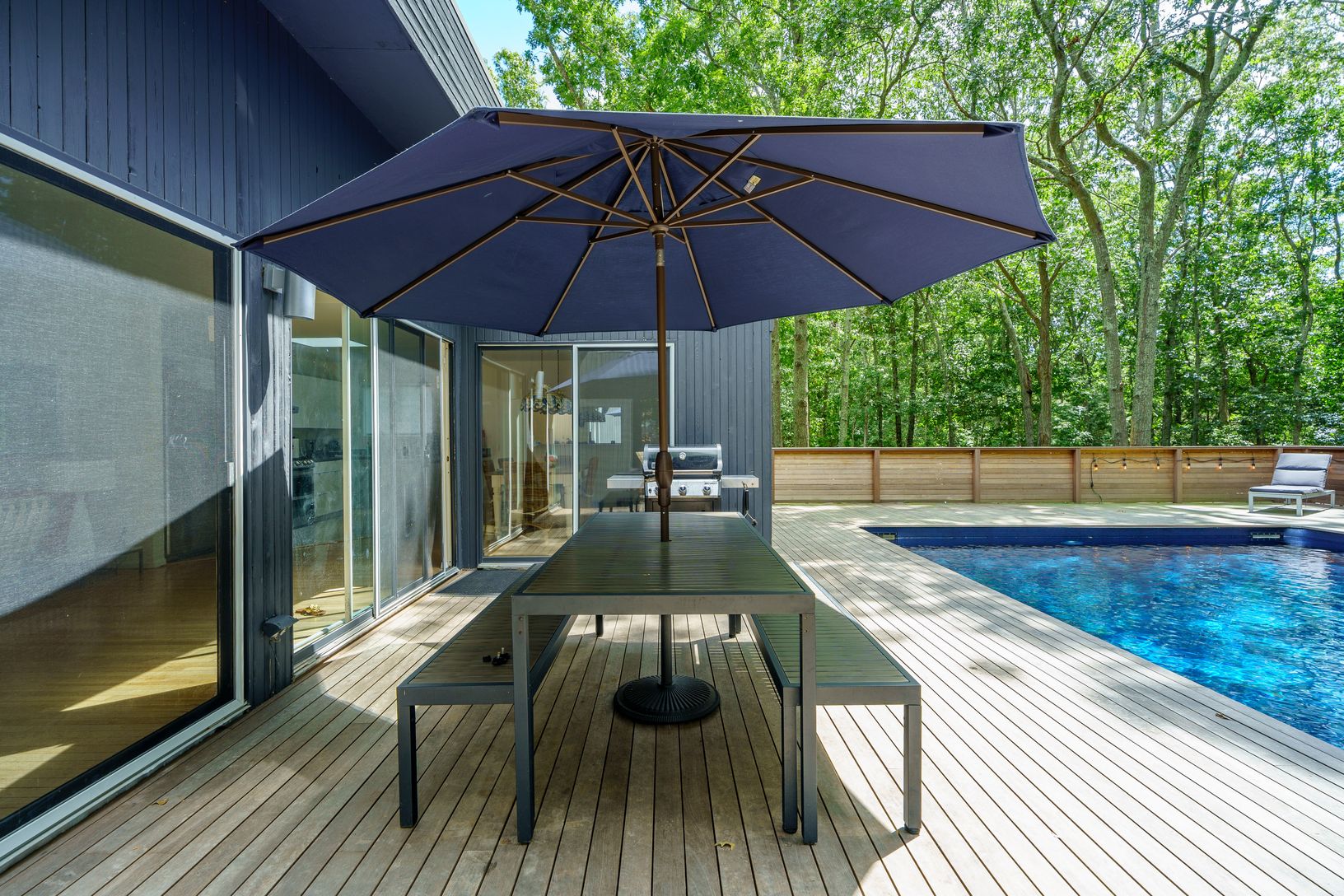  Outdoor eating convenient from great room