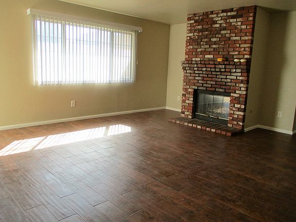 Living with gas fireplace