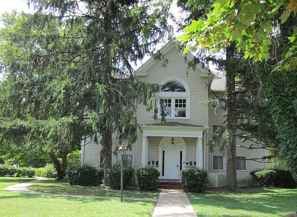 Front of building on Melancthon Ave