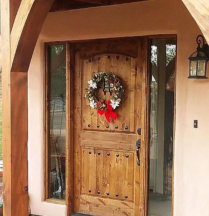 Front door - 2019 addition
