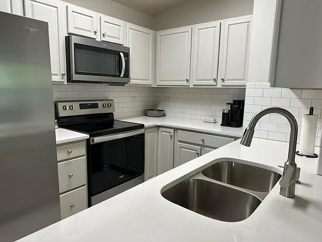 Built in stainless steel appliances