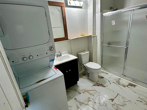 Newly renovated Bathroom with Tile Flooring and In unit Washer Dryer!