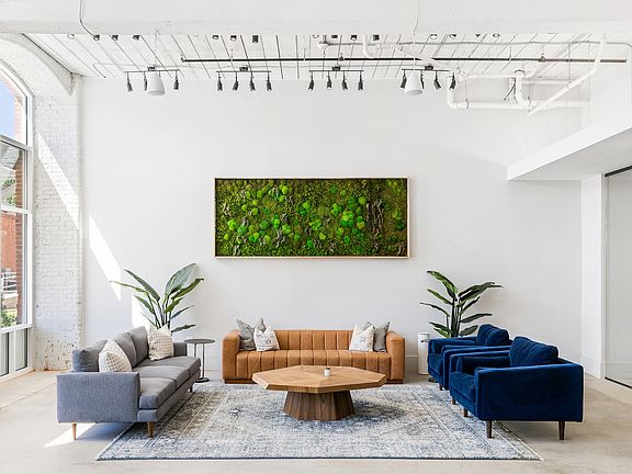 Expansive Lobby with Co-Working Space