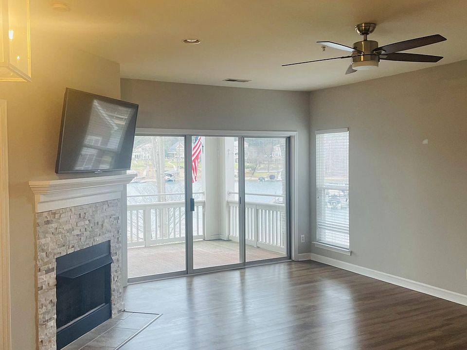 Living area with gas fireplace