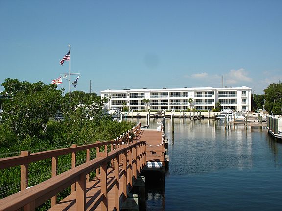 View from observation pier
