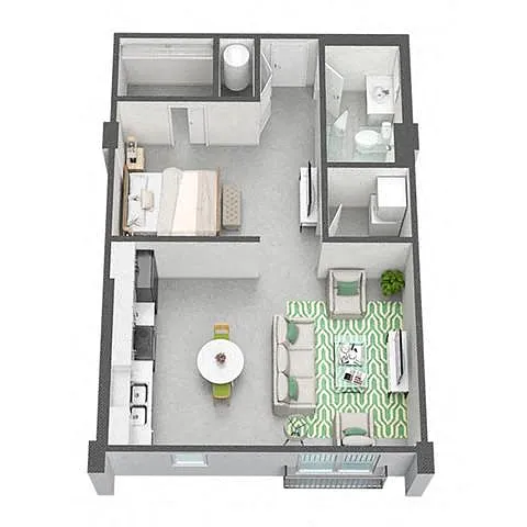 Floor plan Quartzite-Stone Lofts