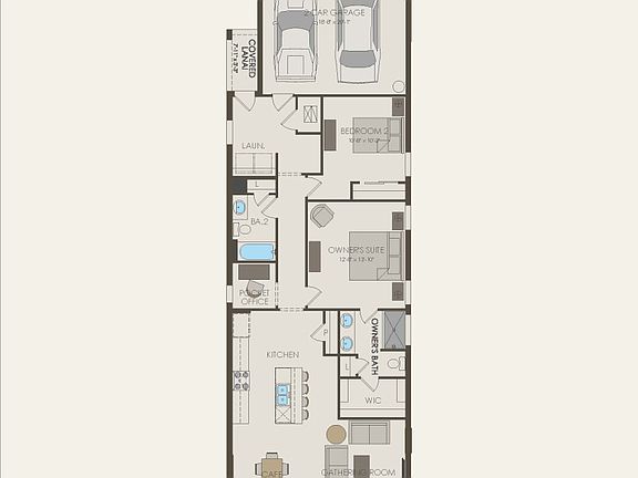 First Floor 2 br 2 ba