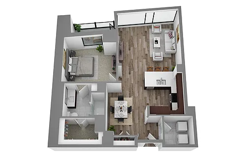 Floor plan I