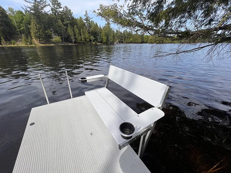 swim fish sit and watch the stars, its a private place to gather your thoughts at Ian's Place Watersmeet Mi Vacation Rental