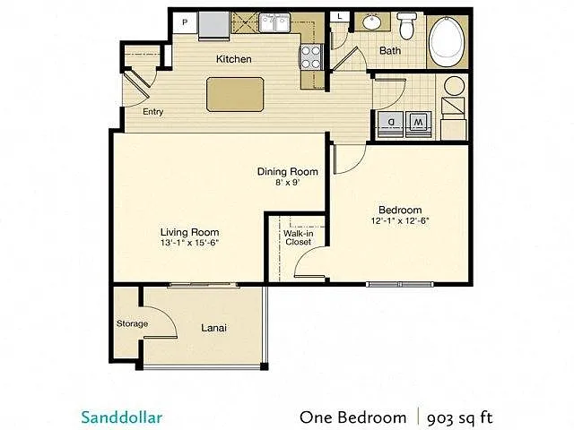 Floor plan Sanddollar