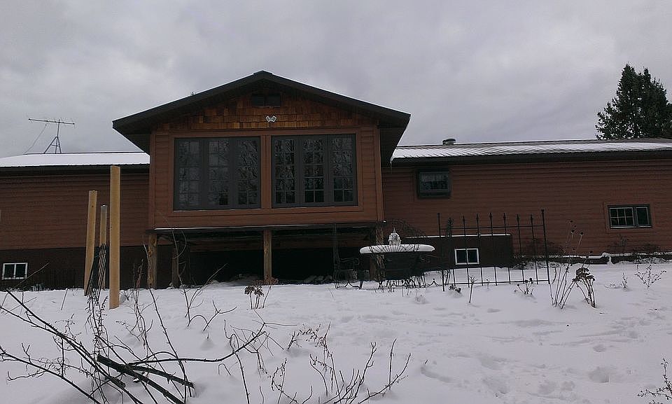 Backside of house