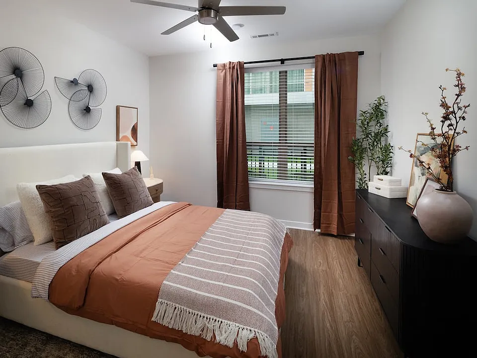 Upgrade Collection bedroom with hard surface flooring