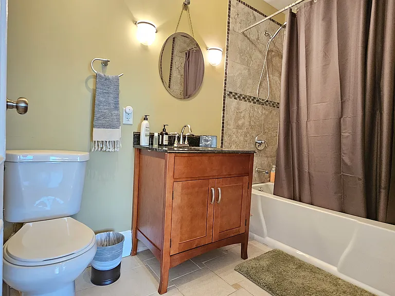 Second bathroom located off living area