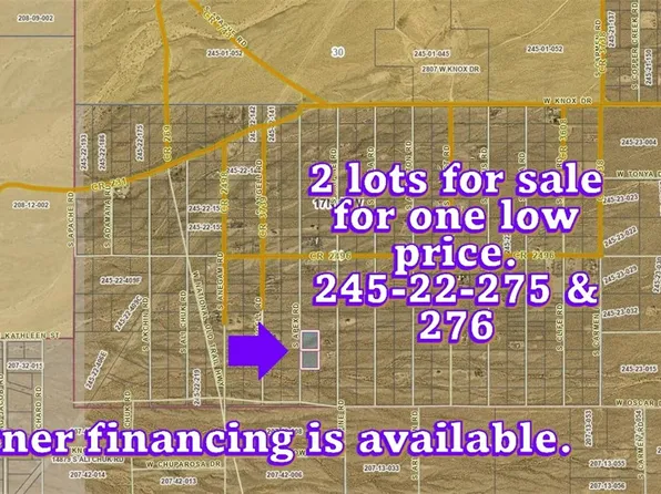245-22-275 & 276 S Apex Road, Yucca, AZ 86438