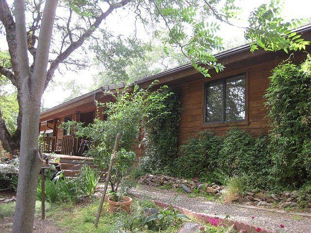 Cedar Sided & Tile Roof
