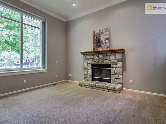 The large picture window brings in LOTS of light!