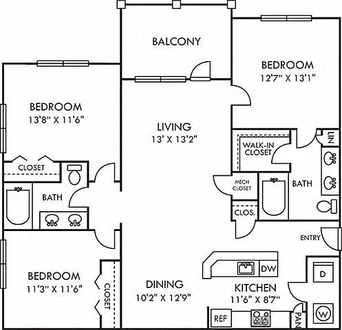 Floor plan Magnolia