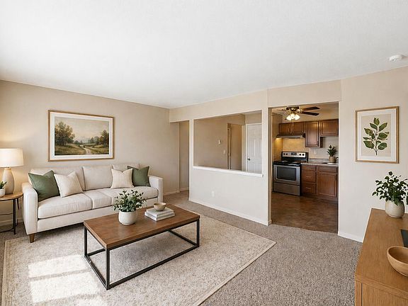 Furnished Living Room