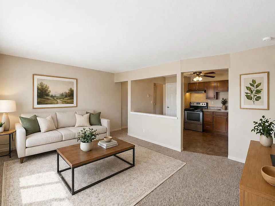 Furnished Living Room