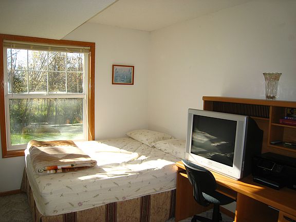 sunny 3rd bedroom in basement