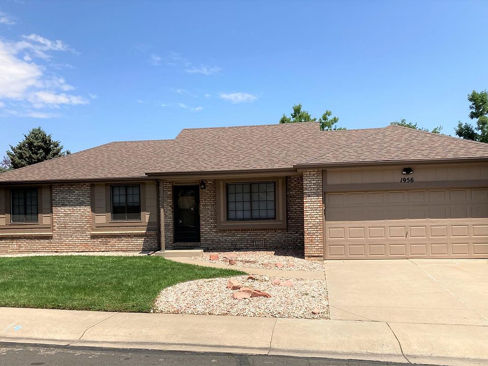 Ranch style with south-facing driveway. Just under 1,000 sq. ft. plus oversized garage.