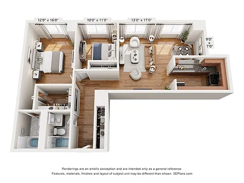 Floor plan B6