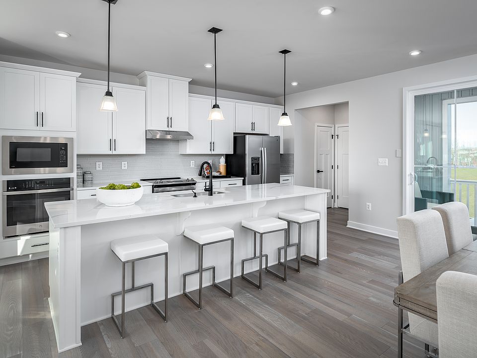 The only townhomes with an included covered deck and 2-car garage in Newark.