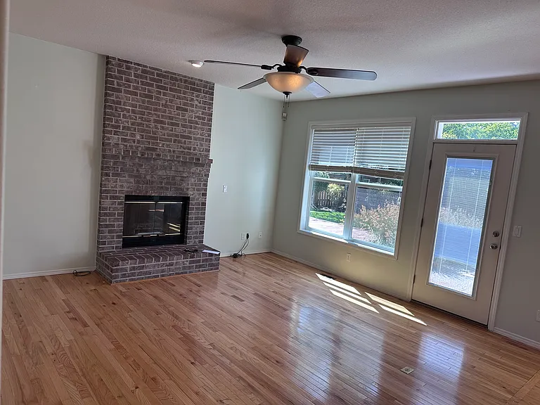 Family room, wired for speakers