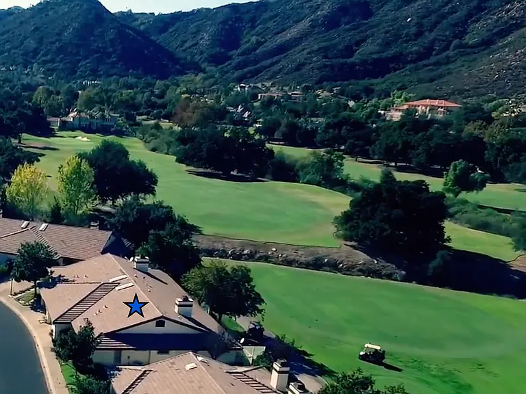 Aerial view of condo