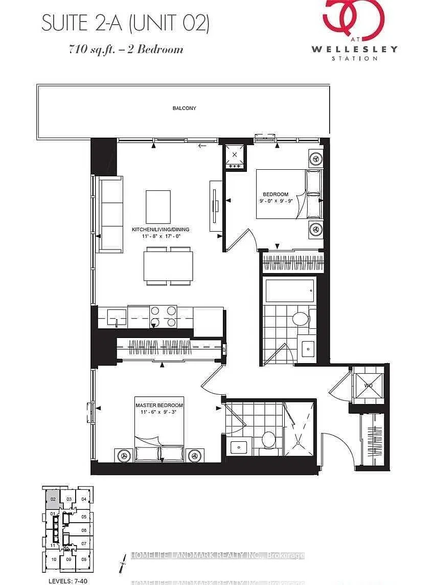 Photo 2 of 10 - 50 Wellesley St E #2002 - Toronto, ON Building Photo - 50 Wellesley St E #2002