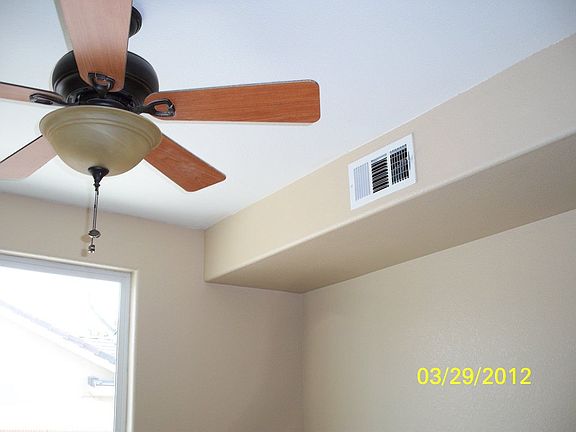 All Bedroom with ceiling fans