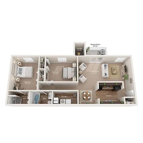 Floor plan C2c - Dogwood
