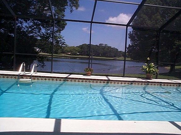 Pool with Lake View