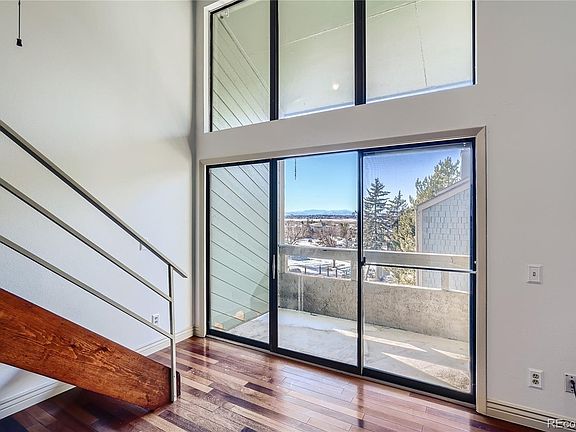 Balcony and mountain views