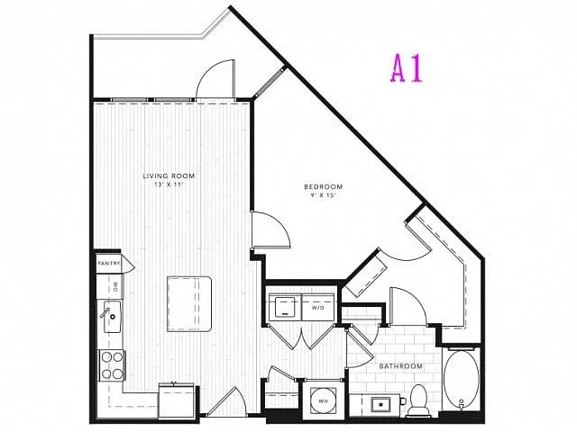 Floor plan A1