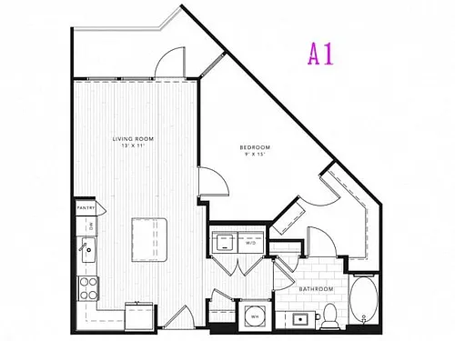 Floor plan A1