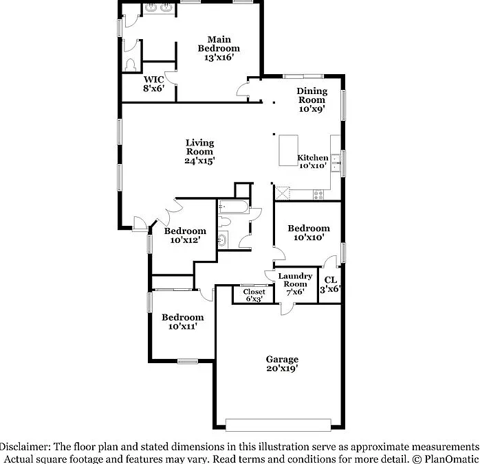 4 bed, 2.0 bath, 1572 sqft, $2,175 — Photo 2