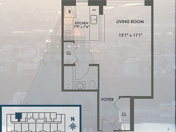 2nd image of 311 W 50th St APT 2P