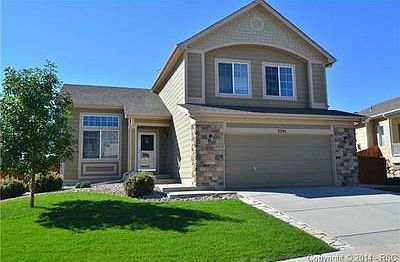 Front view of home on a corner lot