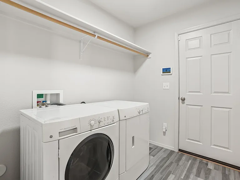 Laundry room, connects to the Garage