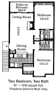 Floor plan B1