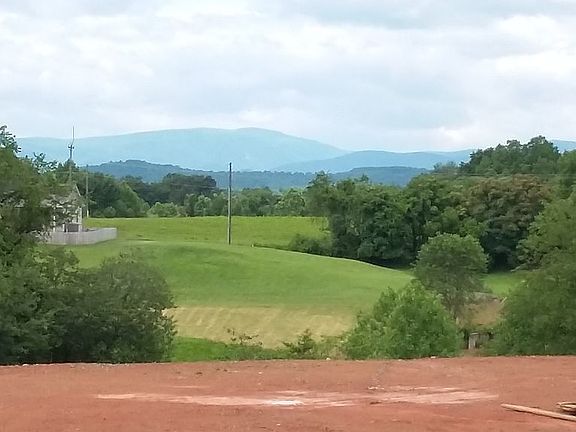 View from a cleared lot
