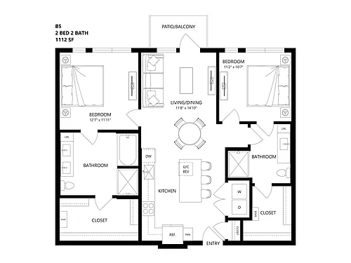 Floor plan B5