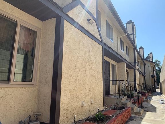 Front entrance and neighboring units