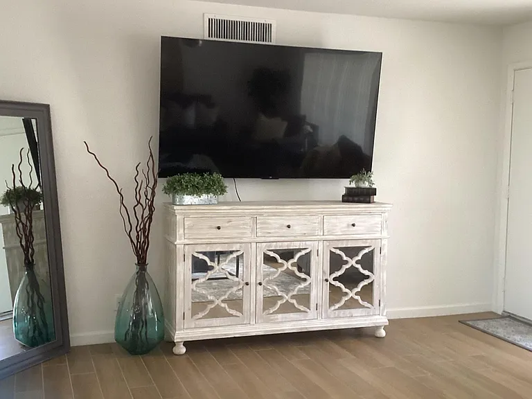 Tv in living room